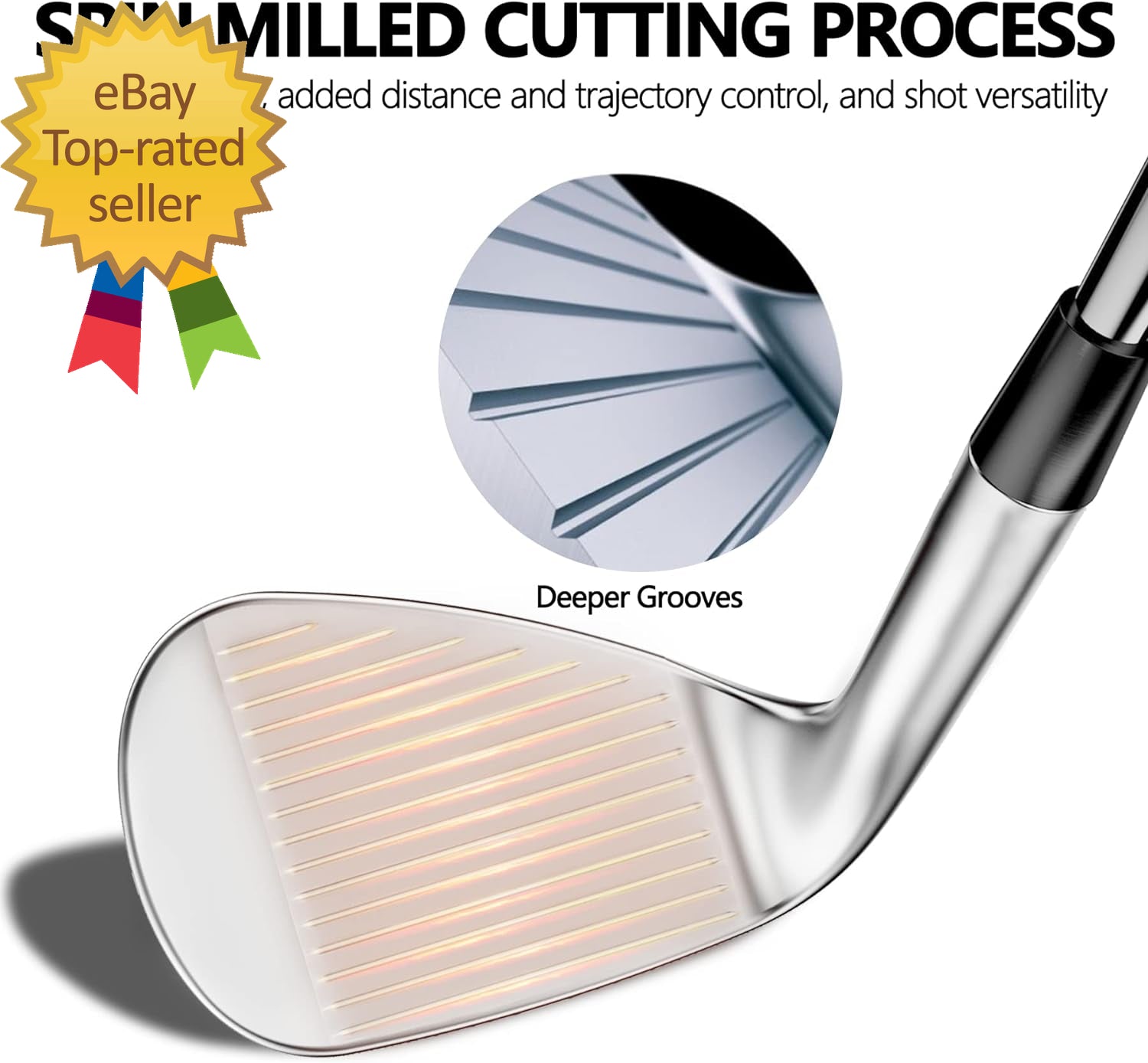 3 PCS Wedge Set or Individual Golf Wedges, Available in 52° Gap Wedge, 56° Sand